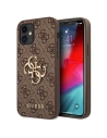 Hurtownia GSM - Etui Guess GUHCP12S4GMGBR Apple iPhone 12 mini brązowy/brown hardcase 4G Big Metal Logo - GUE1048BR - {ean13} - Hurt