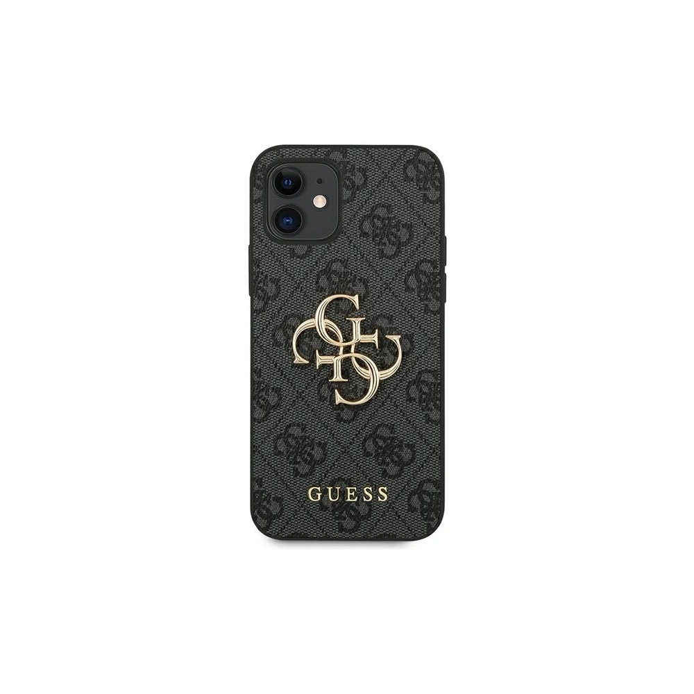 Hurtownia GSM - Etui Guess GUHCP12S4GMGGR Apple iPhone 12 mini šedý/grey hardcase 4G Big Metal Logo - GUE1049GRY - {ean13} - Hurt