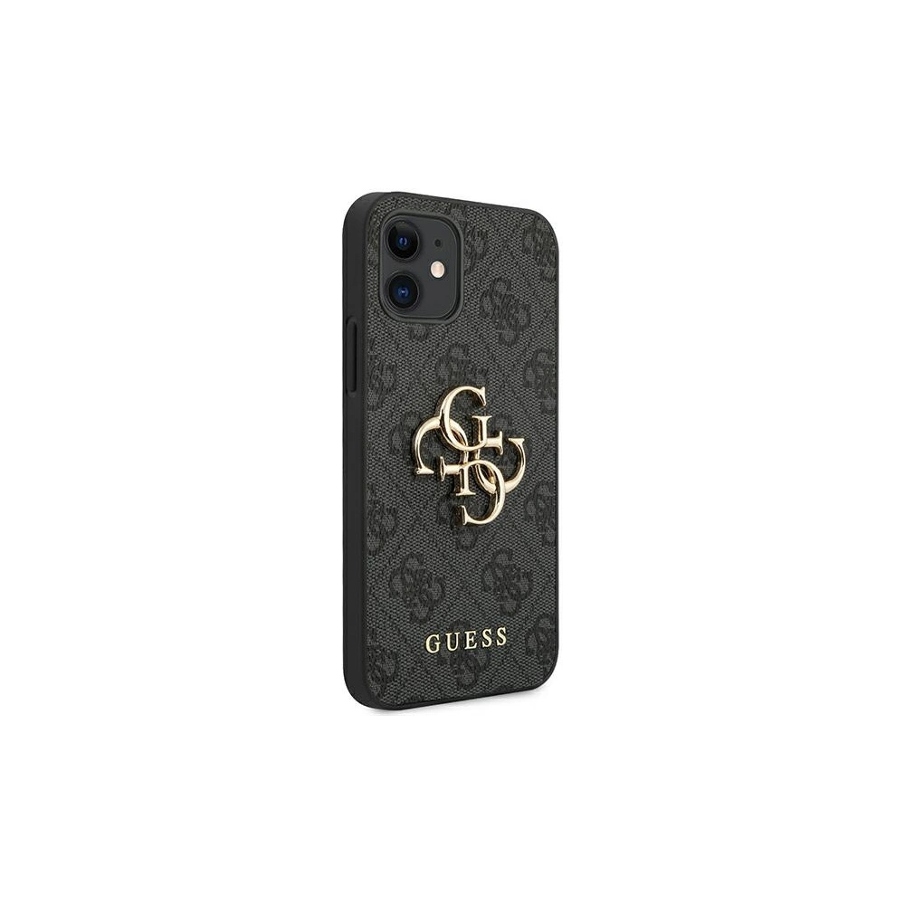 Hurtownia GSM - Etui Guess GUHCP12S4GMGGR Apple iPhone 12 mini šedý/grey hardcase 4G Big Metal Logo - GUE1049GRY - {ean13} - Hurt