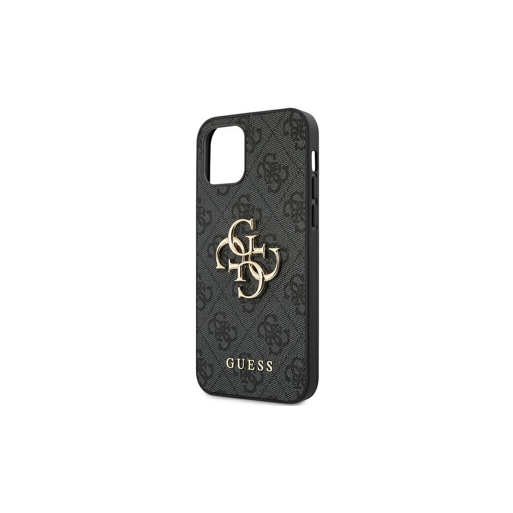 Wholesale Guess GUHCP12S4GMGGR Apple iPhone 12 mini grey hardcase 4G Big Metal Logo - GUE1049GRY - {ean13} - Hurt