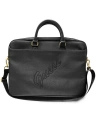 Torba Guess GUCB15PUSASBK 15 palců černá/black Saffiano Script