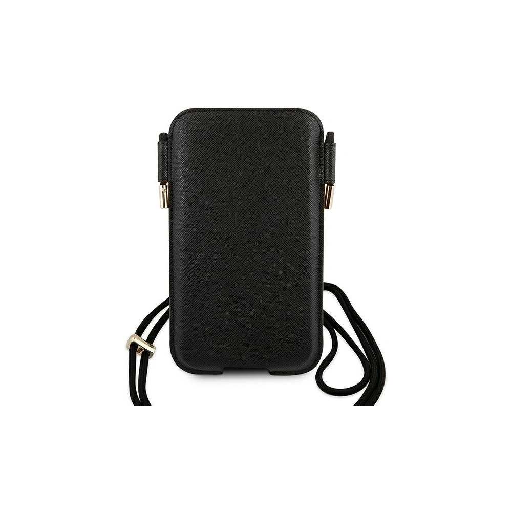 Hurtownia GSM - Torebka Guess GUHCP12MSAPSBK 6,1 palce černá/black Saffiano - GUE1055BLK - {ean13} - Hurt