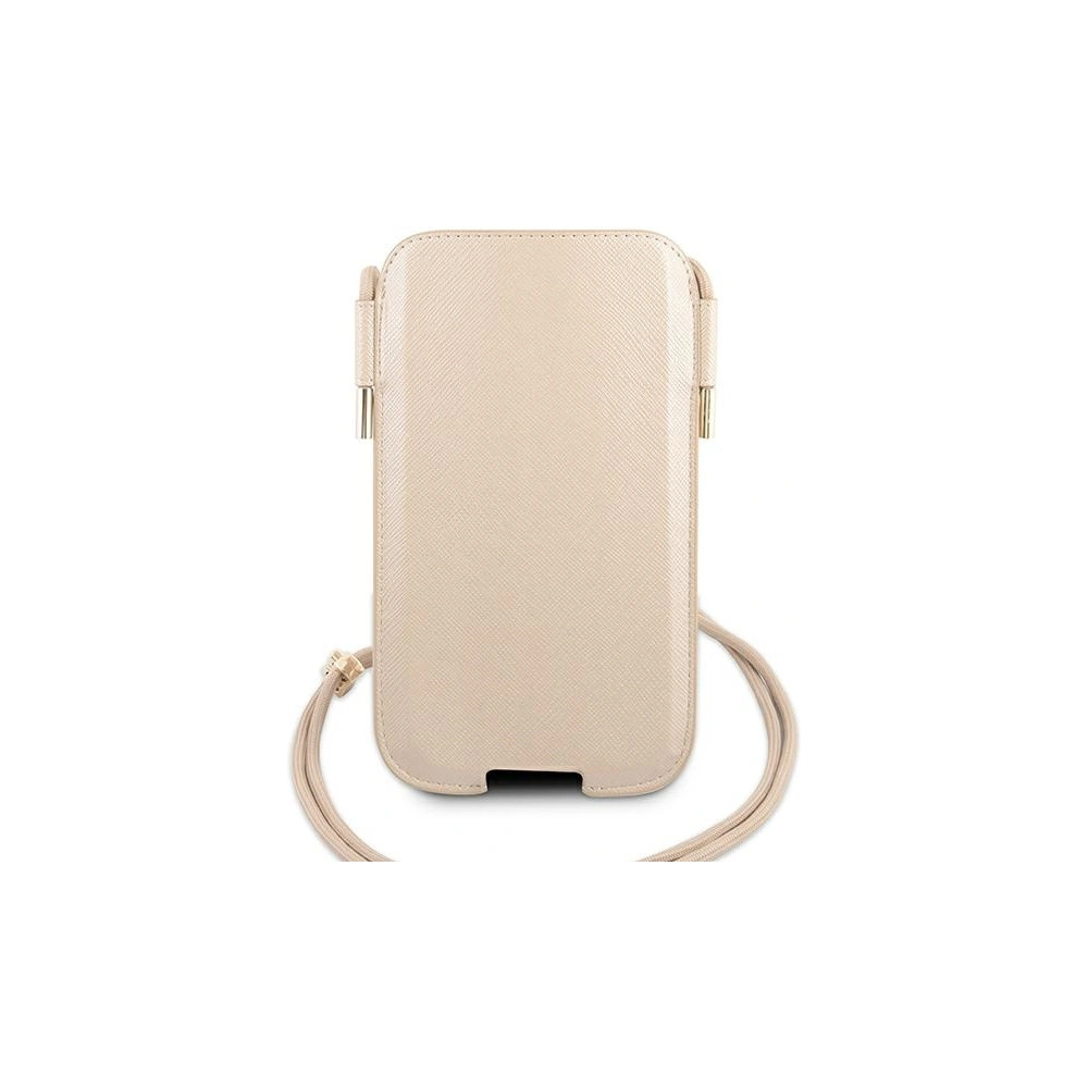 Hurtownia GSM - Torebka Guess GUHCP12MSAPSLG 6,1 cali złoty/gold Saffiano - GUE1056GLD - {ean13} - Hurt