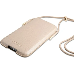 Torebka Guess GUHCP12MSAPSLG 6,1 palce zlatá/gold Saffiano