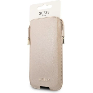 Wholesale Guess GUHCP12MSAPSLG 6.1 inch gold Saffiano - GUE1056GLD - {ean13} - Hurt