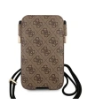 Hurtownia GSM - Torebka Guess GUHCP12L4GPSBR 6,7 cali brązowy/brown 4G Metal Logo - GUE1057BR - {ean13} - Hurt