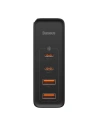 Hurtownia GSM - Ładowarka sieciowa Baseus GaN2 Pro, 2x USB + 2x USB-C, 100W, EU (czarna) - BSU2726BLK - {ean13} - Hurt