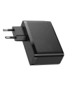 Hurtownia GSM - Ładowarka sieciowa Baseus GaN2 Pro, 2x USB + 2x USB-C, 100W, EU (czarna) - BSU2726BLK - {ean13} - Hurt