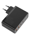 Hurtownia GSM - Ładowarka sieciowa Baseus GaN2 Pro, 2x USB + 2x USB-C, 100W, EU (czarna) - BSU2726BLK - {ean13} - Hurt