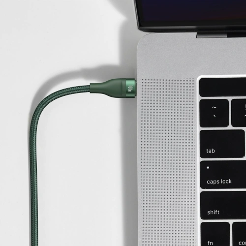 Kabel USB-C Baseus Flash Series 2w1 USB-C / Lightning, 100W, 1.2m (zielony)