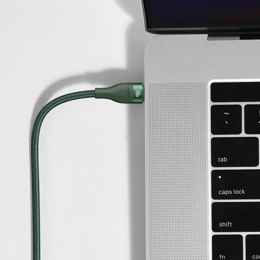 Hurtownia GSM - Kabel USB-C Baseus Flash Series 2w1 USB-C / Lightning, 100W, 1.2m (zelený) - BSU2727GRN - {ean13} - Hurt