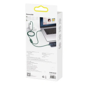 Hurtownia GSM - Kabel USB-C Baseus Flash Series 2w1 USB-C / Lightning, 100W, 1.2m (zielony) - BSU2727GRN - {ean13} - Hurt