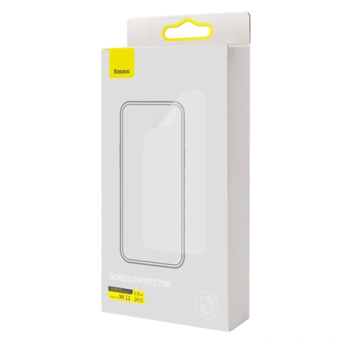 Folia hydrożelowa Baseus Full-screen Curved 0.15mm Xiaomi Mi 11 [2 PACK]