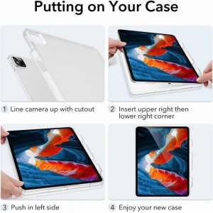 Hurtownia GSM - Etui ESR Project Zero Apple iPad Pro 12.9 2021 (5. generacji) Matte Clear - ESR345MCL - {ean13} - Hurt