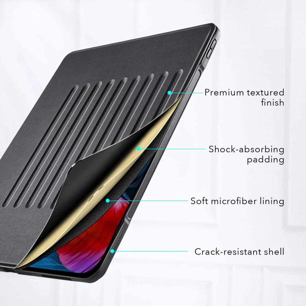 Hurtownia GSM - Etui ESR Sentry Stand Apple iPad Pro 12.9 2021 (5. generacji) Black - ESR346BLK - {ean13} - Hurt