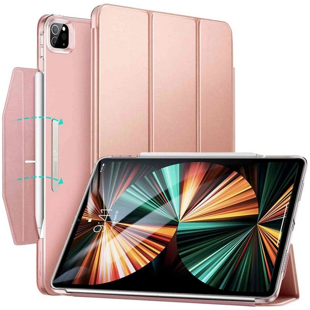 Hurtownia GSM - Etui ESR Ascend Trifold Apple iPad Pro 12.9 2021 (5. generacji) Rose Gold - ESR347RS - {ean13} - Hurt