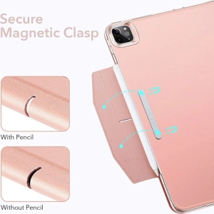 Hurtownia GSM - Etui ESR Ascend Trifold Apple iPad Pro 12.9 2021 (5. generace) Rose Gold - ESR347RS - {ean13} - Hurt
