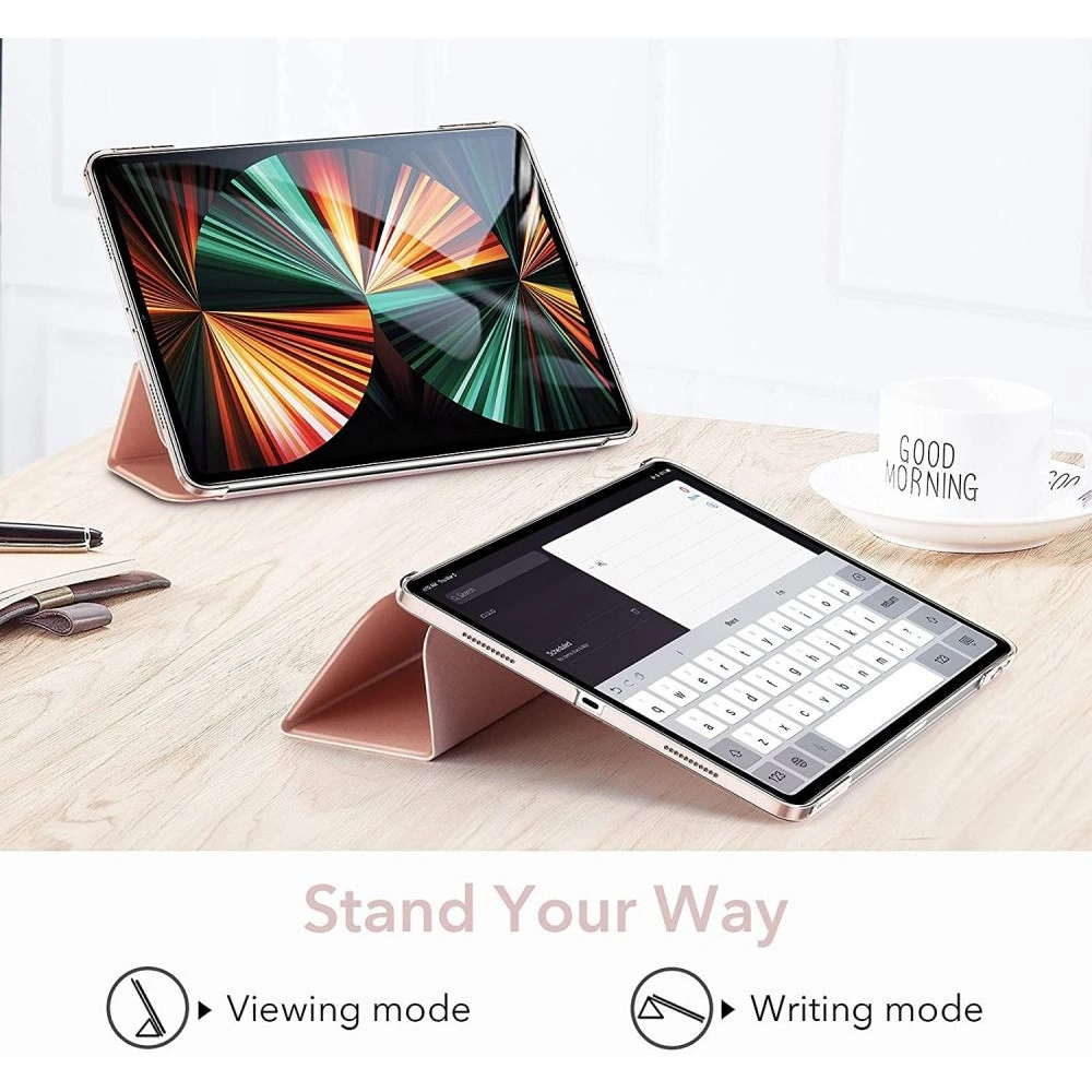 Hurtownia GSM - Etui ESR Ascend Trifold Apple iPad Pro 12.9 2021 (5. generacji) Rose Gold - ESR347RS - {ean13} - Hurt