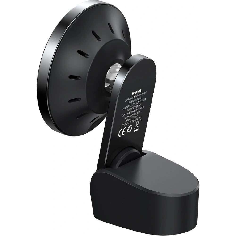 Wholesale Baseus Big Energy car mount with wireless charger 15W for iPhone 12/13 Series (Black) - BSU2764BLK - {ean13} - Hurt
