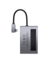Hurtownia GSM - Hub 6w1 Baseus Magic, USB-C do USB 3.0 + HDMI + USB-C PD + Jack 3.5mm + microSD/SD z klipsem na ekran - BSU2765 - {ean13} - Hurt