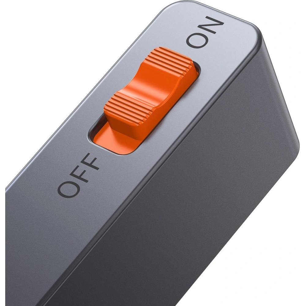 Hurtownia GSM - Hub 6v1 Baseus Magic, USB-C na USB 3.0 + HDMI + USB-C PD + Jack 3.5mm + microSD/SD s klipem na obrazovku - BSU2765 - {ean13} - Hurt