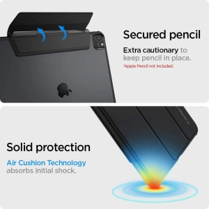 Hurtownia GSM - Etui Spigen Ultra Hybrid Pro Apple iPad Pro 12.9 2021 (5. generacji) Black - SPN1643BLK - {ean13} - Hurt