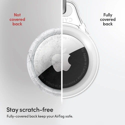 Etui Spigen Cyrill Shine Apple AirTag Crystal Clear