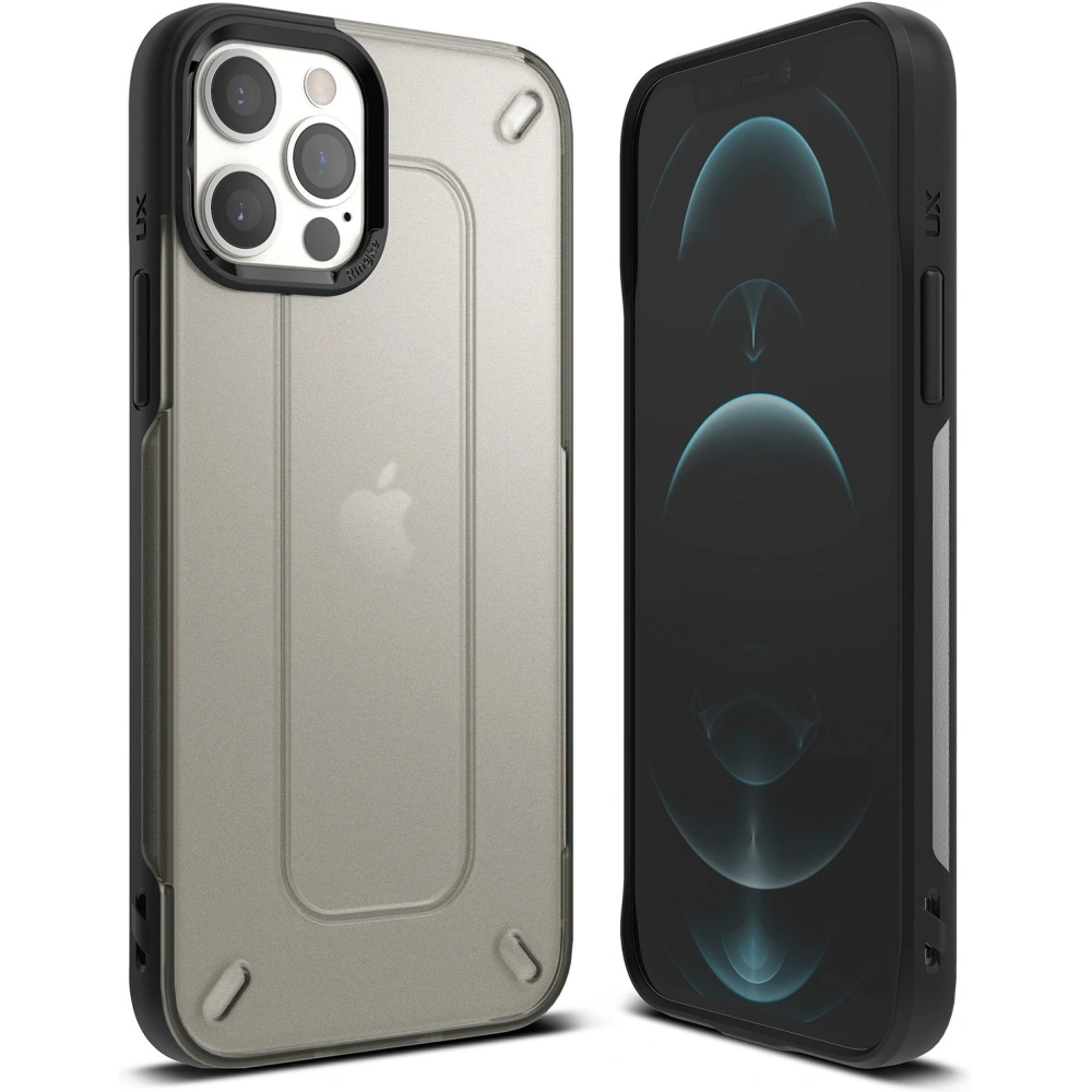 Hurtownia GSM - Etui Ringke UX Apple iPhone 12/12 Pro Ash Gray - RGK1409GRY - {ean13} - Hurt