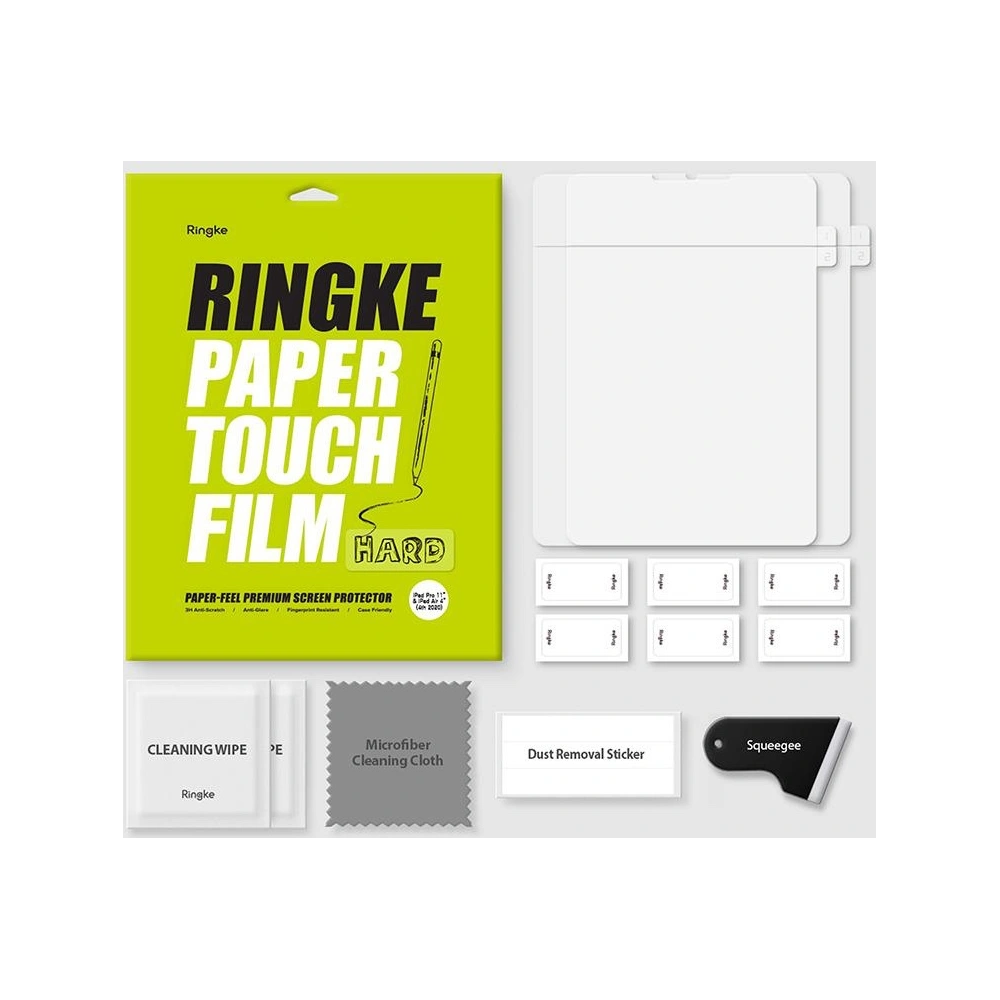 Hurtownia GSM - Fólie Ringke Paper Touch Hard Apple iPad Air 10.9 2020/2022 (4. a 5. gen) / iPad Pro 11 2018/2020/2021 (1., 2. a 3. gen) / iPad Air 11 2024 (6. generace) - RGK1413 - {ean13} - Hurt