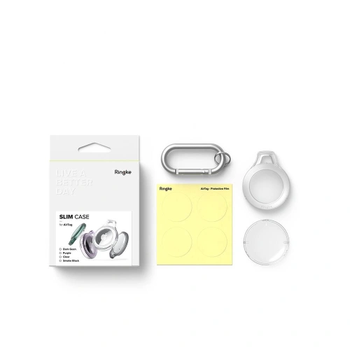 Etui Ringke Slim Apple AirTag Purple