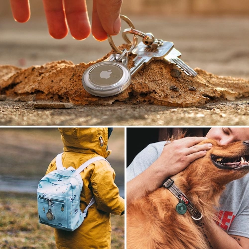 Etui Ringke Slim Apple AirTag Dark Green