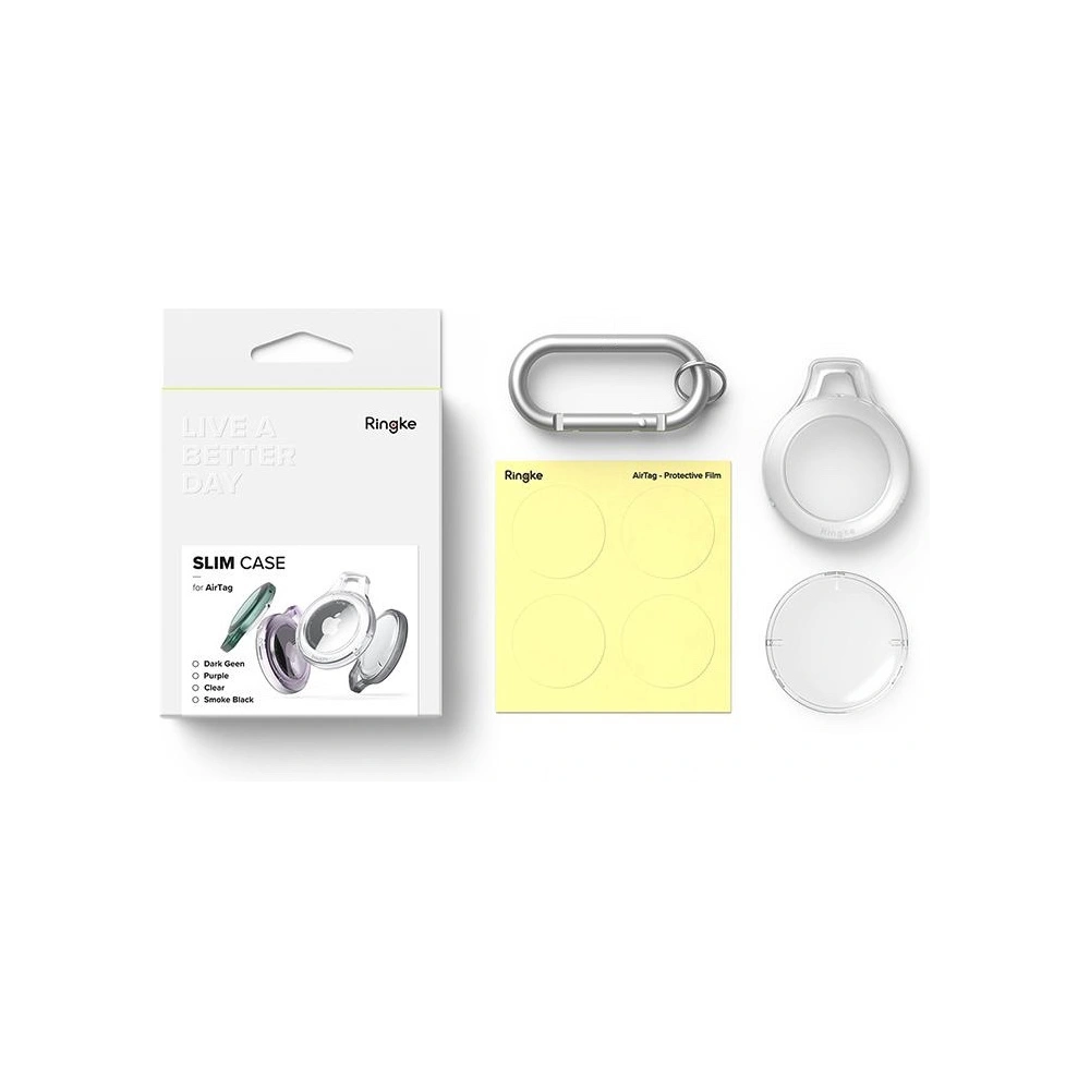Hurtownia GSM - Etui Ringke Slim Apple AirTag tmavě zelená - RGK1417 - {ean13} - Hurt