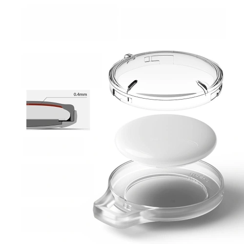 Etui Ringke Slim Apple AirTag Clear [4 PACK]