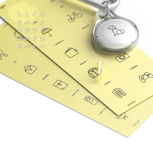 Etui Ringke Slim Apple AirTag Clear [4 PACK]