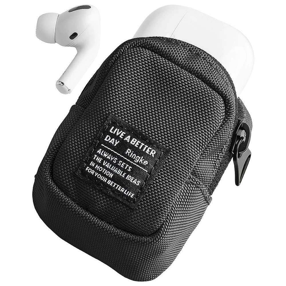 Hurtownia GSM - Etui Ringke Mini Pouch Block Black - RGK1420BLK - {ean13} - Hurt