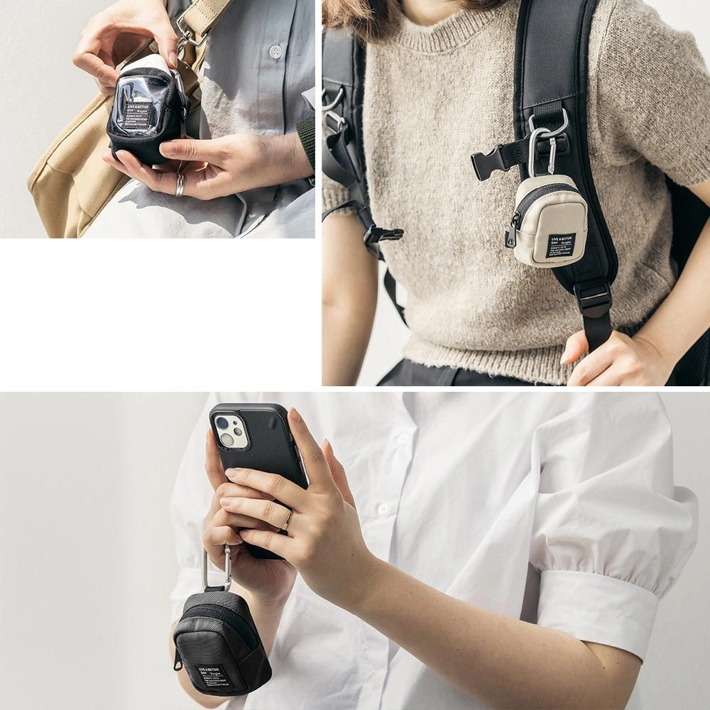 Hurtownia GSM - Etui Ringke Mini Pouch Block Černá - RGK1420BLK - {ean13} - Hurt