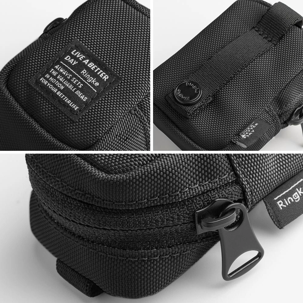 Wholesale Ringke Mini Pouch Block Black - RGK1420BLK - {ean13} - Hurt