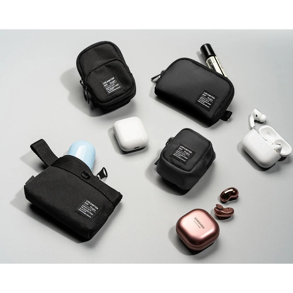 Hurtownia GSM - Etui Ringke Mini Pouch Two Pocket Černá - RGK1421BLK - {ean13} - Hurt