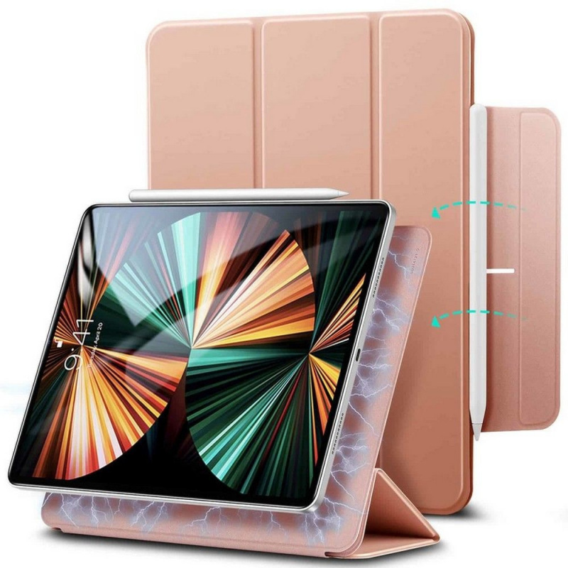ESR Distributor - 4894240122907 - ESR348RS - ESR Rebound Magnetic Apple iPad Pro 12.9 2021 Rose Gold - B2B homescreen