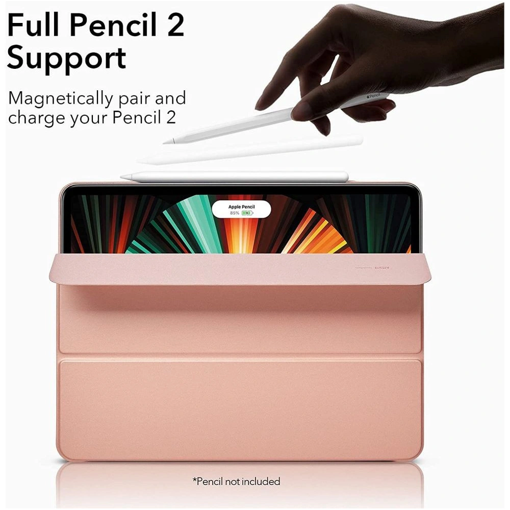 Hurtownia GSM - Etui ESR Rebound Magnetic Apple iPad Pro 12.9 2021 (5. generace) Rose Gold - ESR348RS - {ean13} - Hurt