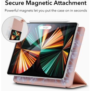 Hurtownia GSM - Etui ESR Rebound Magnetic Apple iPad Pro 12.9 2021 (5. generacji) Rose Gold - ESR348RS - {ean13} - Hurt