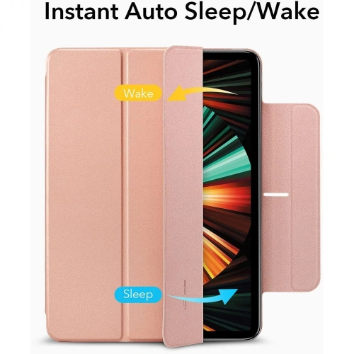Etui ESR Rebound Magnetic Apple iPad Pro 12.9 2021 (5. generacji) Rose Gold