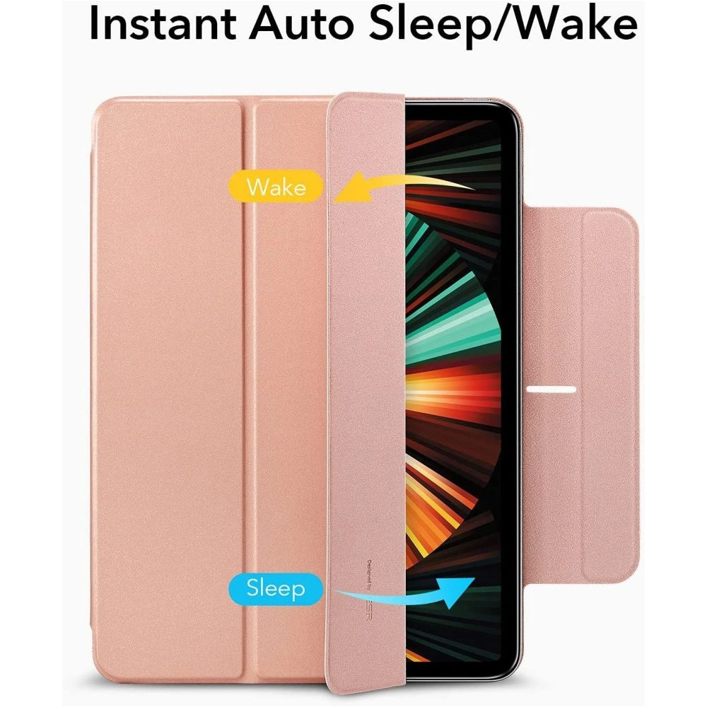 Hurtownia GSM - Etui ESR Rebound Magnetic Apple iPad Pro 12.9 2021 (5. generace) Rose Gold - ESR348RS - {ean13} - Hurt