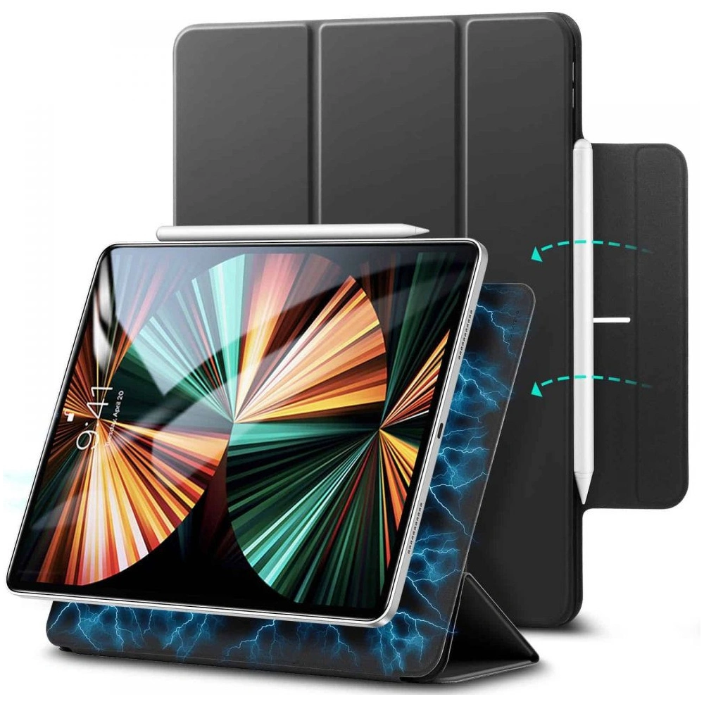 Hurtownia GSM - Etui ESR Rebound Magnetic Apple iPad Pro 12.9 2021 (5. generacji) Black - ESR349BLK - {ean13} - Hurt
