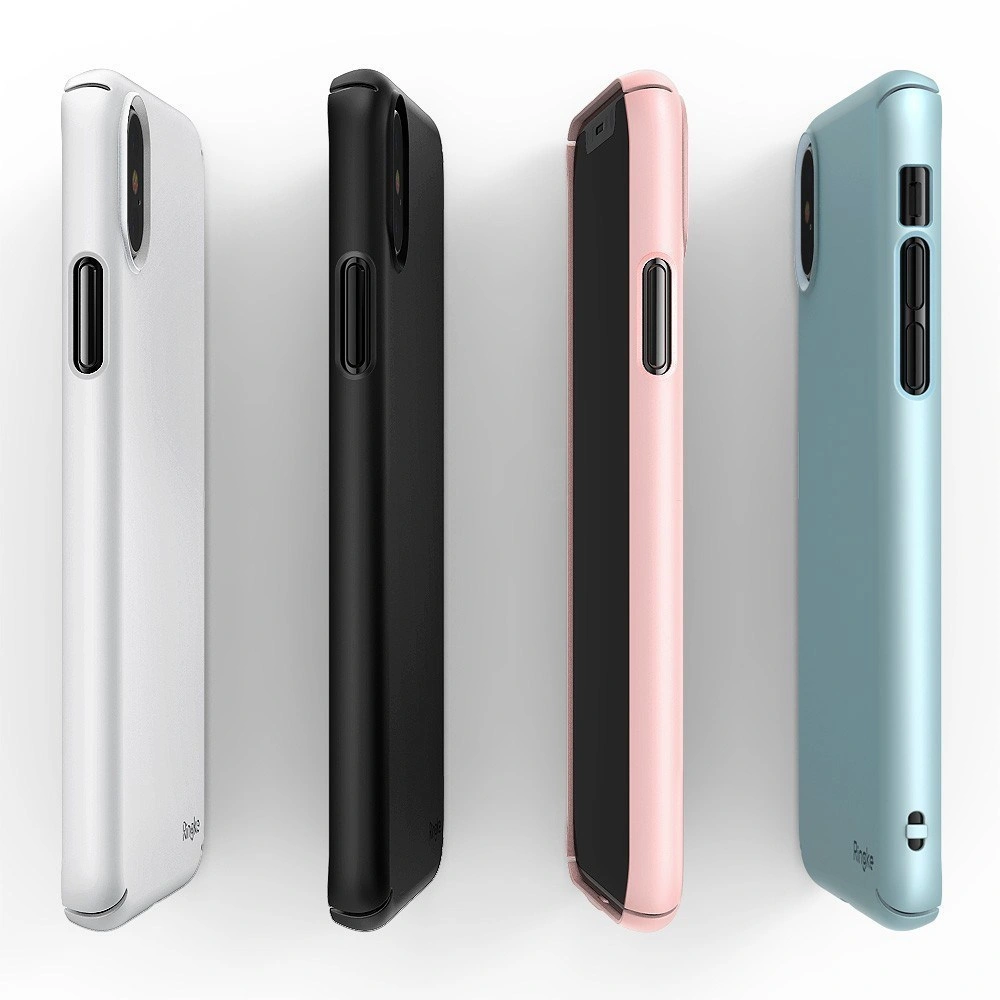 Hurtownia GSM - Etui Ringke Slim iPhone XS/X 5.8 Broskvová růžová - RGK760PNK - {ean13} - Hurt