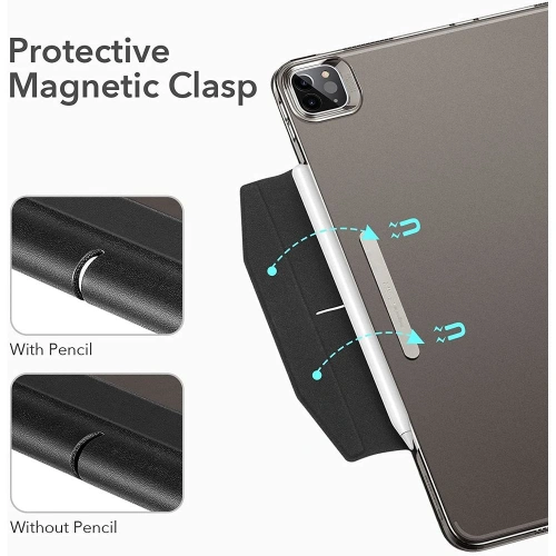 Etui ESR Ascend Trifold Apple iPad Pro 12.9 2021 (5. generacji) Jelly Black