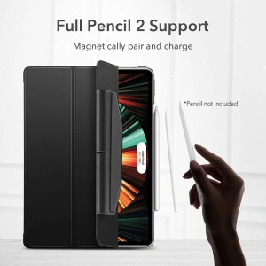 Hurtownia GSM - Etui ESR Ascend Trifold Apple iPad Pro 12.9 2021 (5. generacji) Jelly Black - ESR350BLK - {ean13} - Hurt