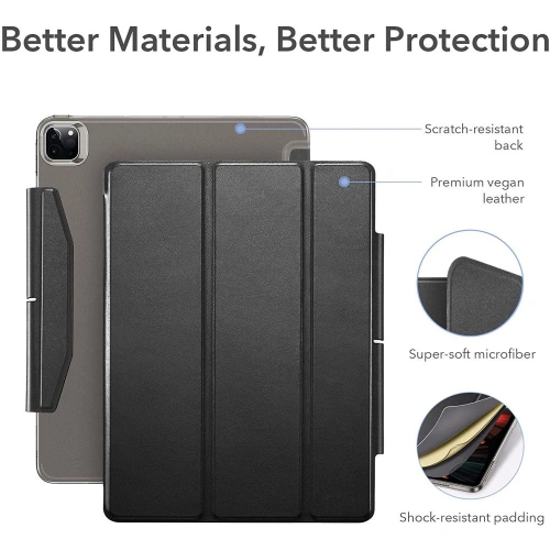 Etui ESR Ascend Trifold Apple iPad Pro 12.9 2021 (5. generacji) Jelly Black