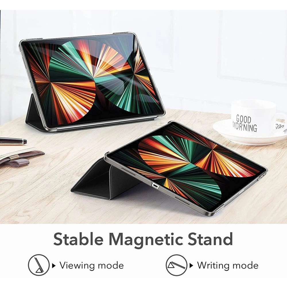 Hurtownia GSM - Etui ESR Ascend Trifold Apple iPad Pro 12.9 2021 (5. generace) Jelly Black - ESR350BLK - {ean13} - Hurt