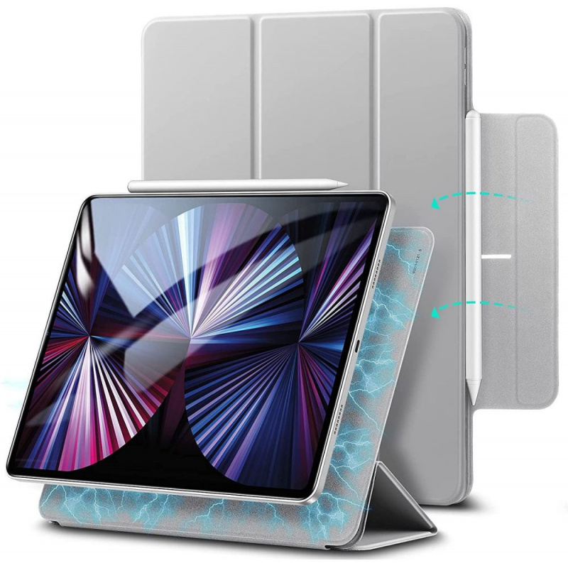 ESR Distributor - 4894240130728 - ESR351SLVGRY - ESR Rebound Magnetic Apple iPad Pro 11 2020/2021 Silver Grey - B2B homescreen